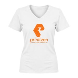 Women’s Short Sleeve V-neck T-shirt (Demo)